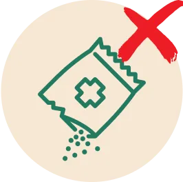 Emma Relief prebiotic fiber blend badge